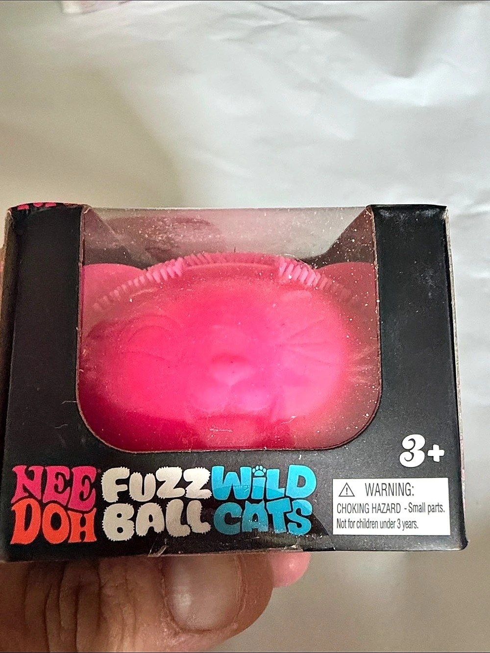 Schylling NeeDoh Fuzz Ball Wild Cats Toy NWT